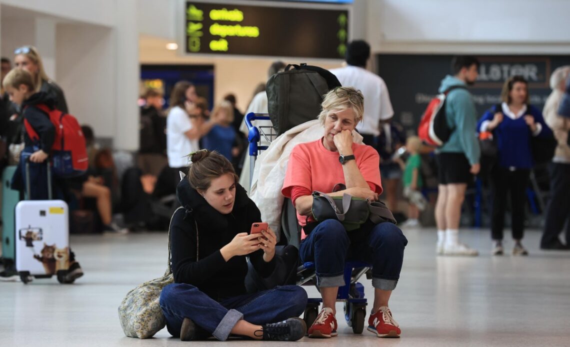 What happened with air traffic today? Simon Calder explains