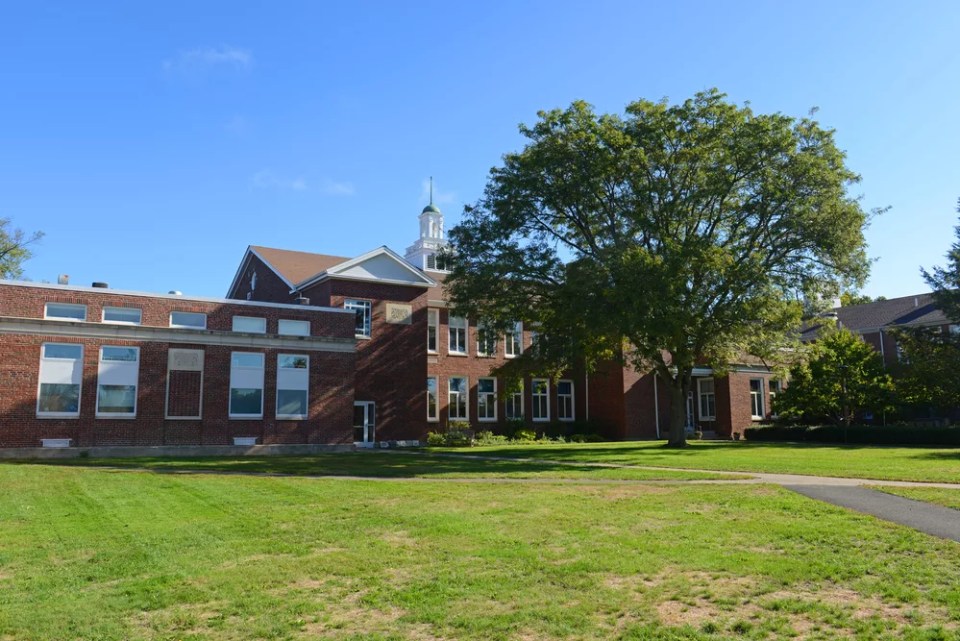 Wayland Town Hall at 41 Cochituate Roa