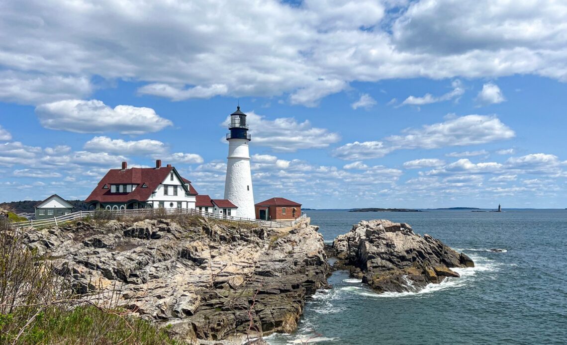 Portland Head Light is the most photographed of Maine's lighthouses