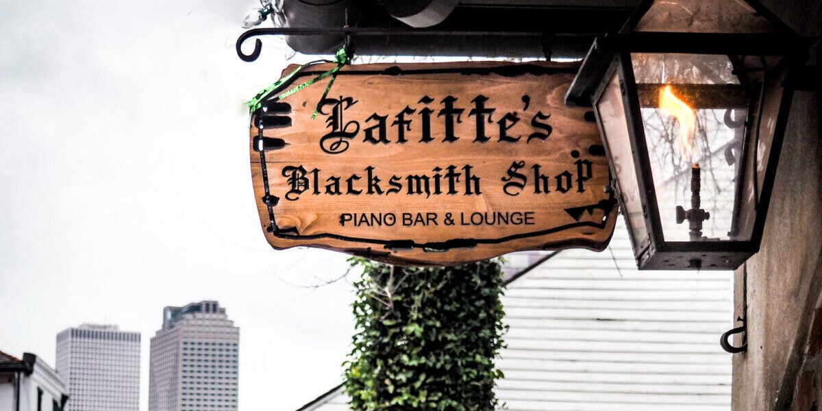 LaFitte's Blacksmith Shop and Bar in New Orleans