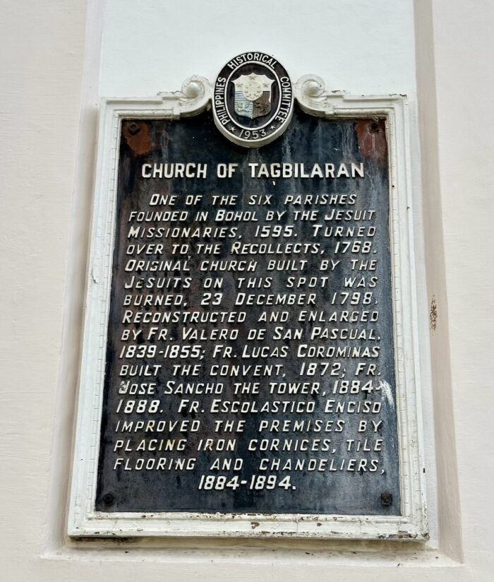 Tagbilaran Church Historical Marker