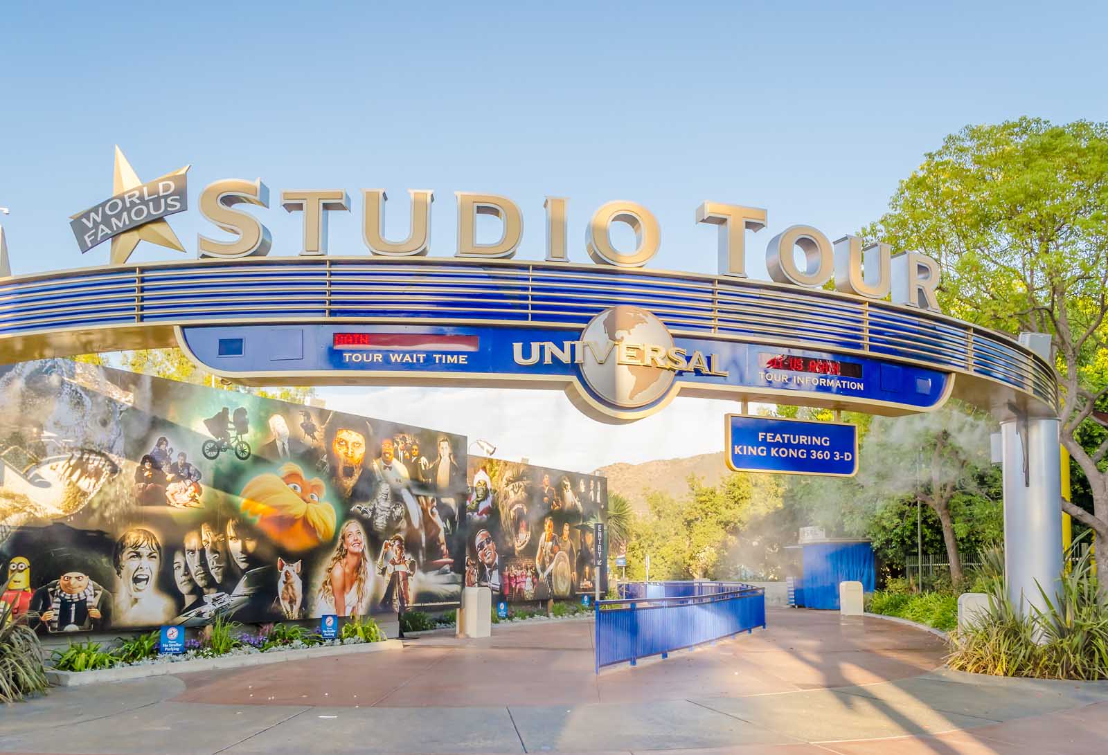 fun things to do in Hollywood California Universal Studios Hollywood with rides and attractions