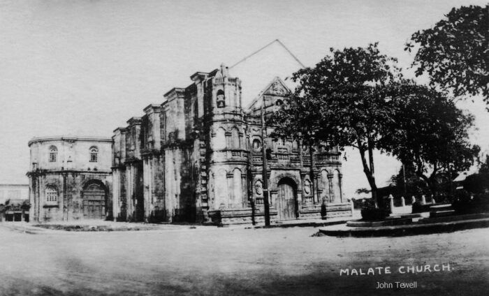 1918 Malate Church by John Tewell via Flickr cc