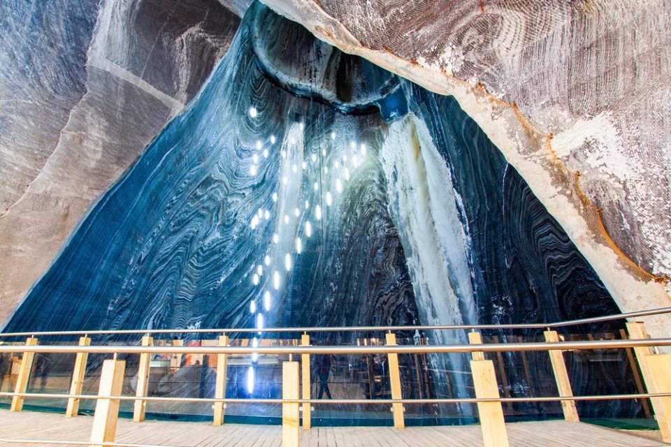 underground theme park in salt mine Salina Turda