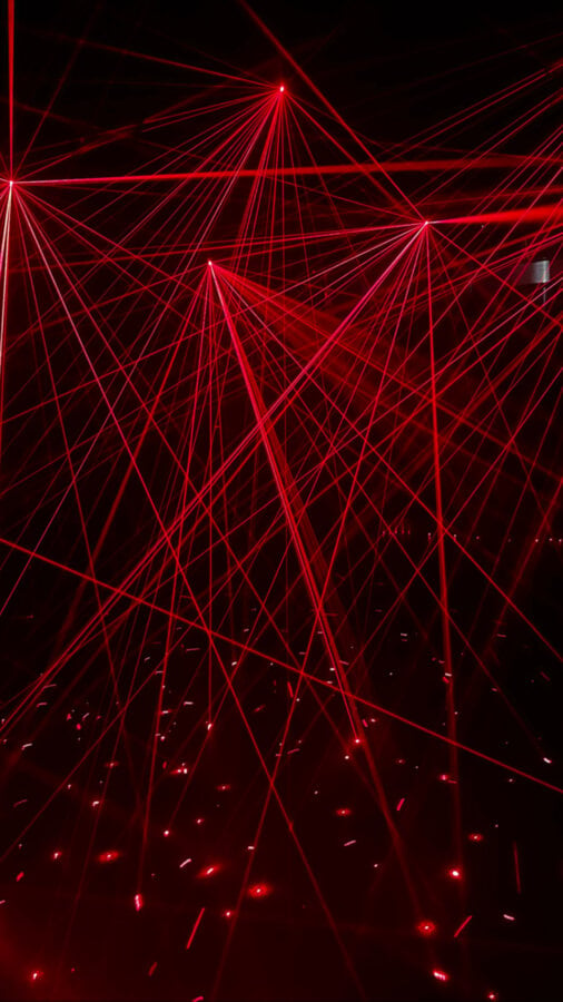 Red Lazers and Light Show AMAZE Amsterdam Photos