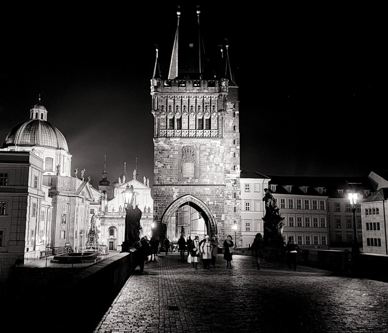 Prague at nightfall is perfect for a ghost stories tour