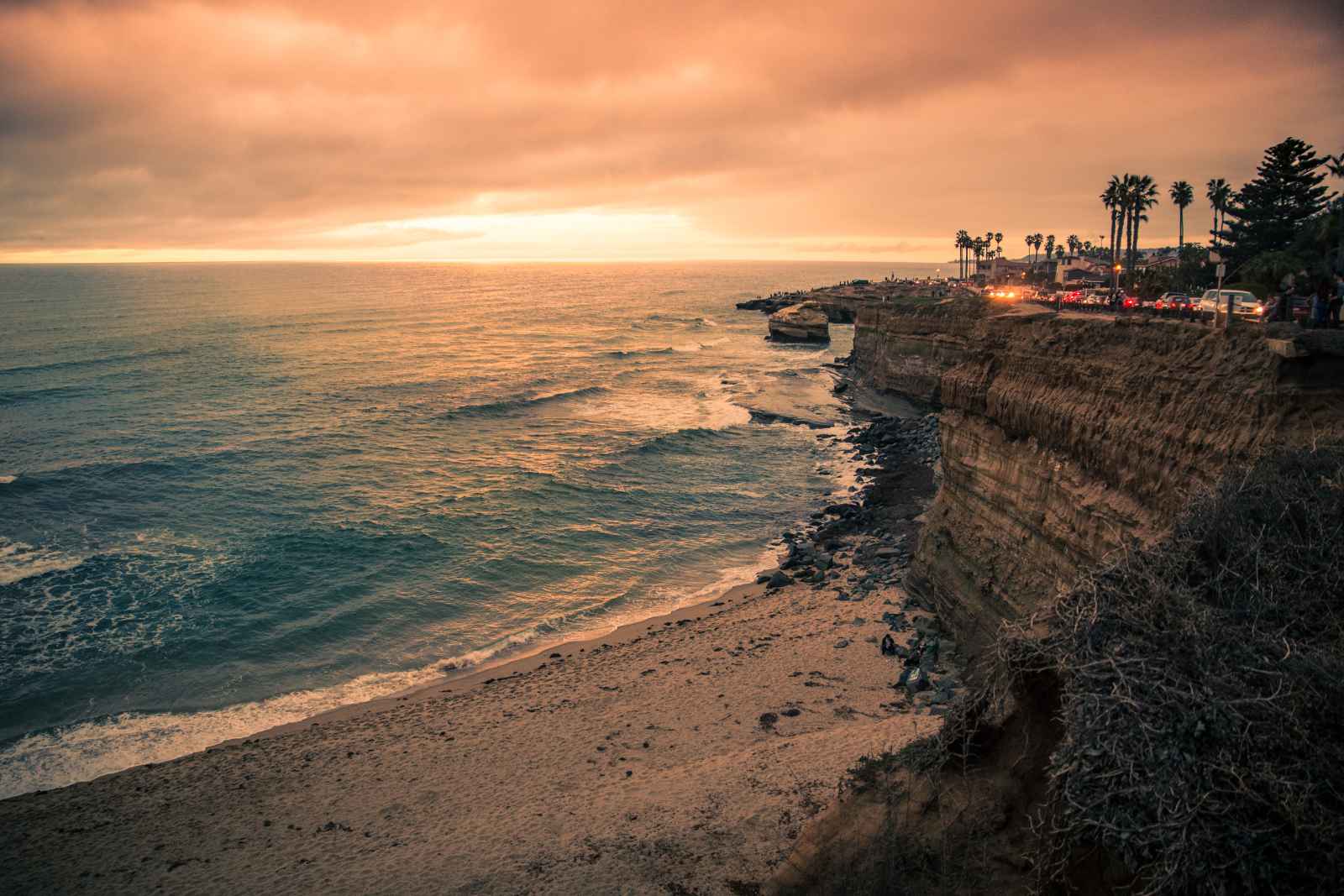 best beaches in San Diego Bermuda Beach Sunset Cliffs Point Loma