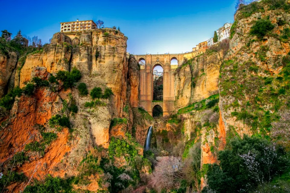 The village of Ronda in Andalusia, Spain