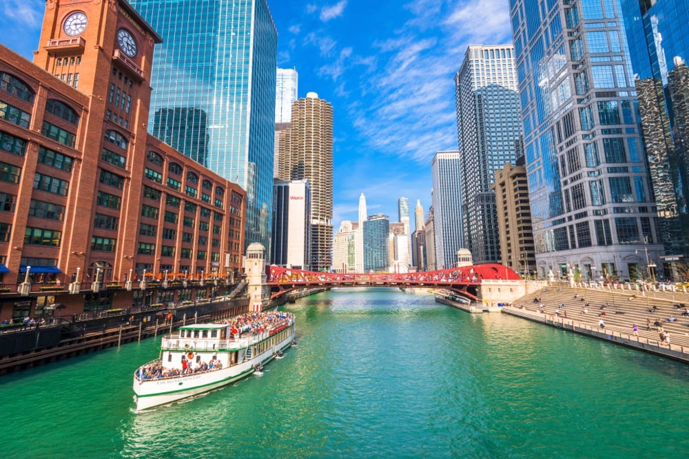 river in chicago attractions