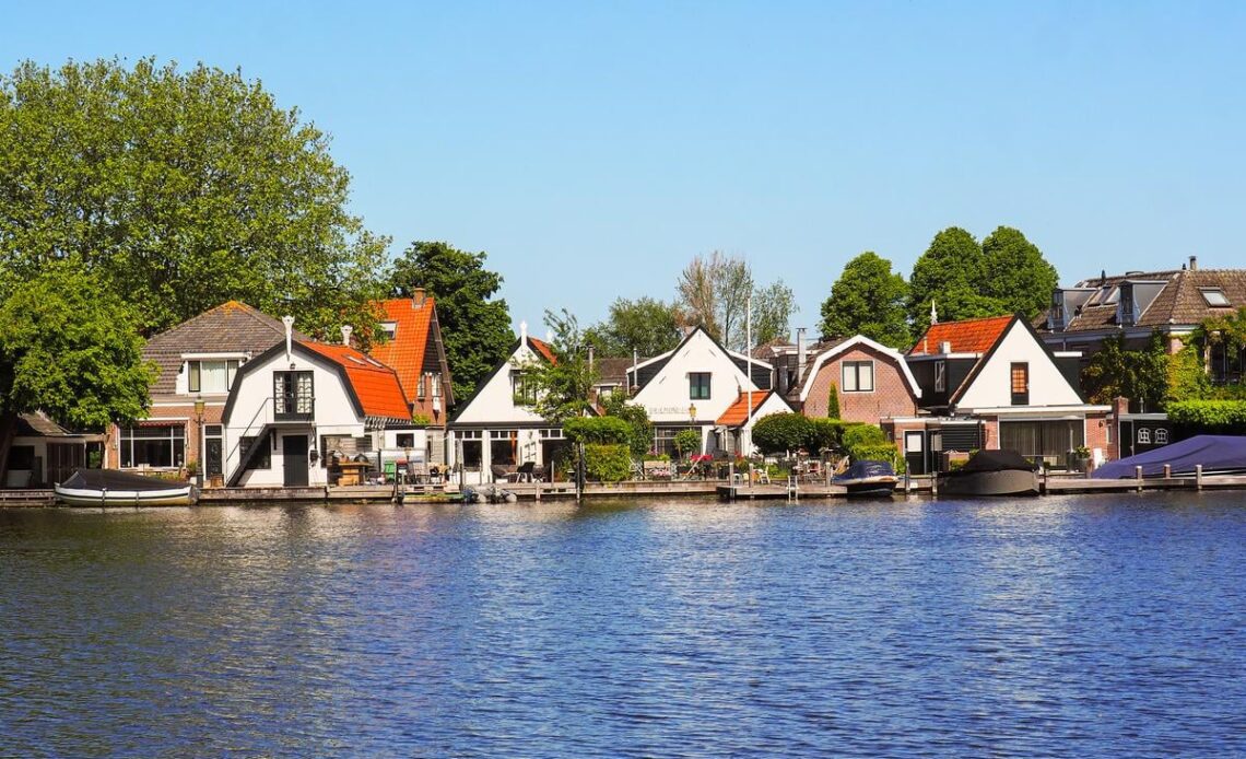 Houses on Amstel River