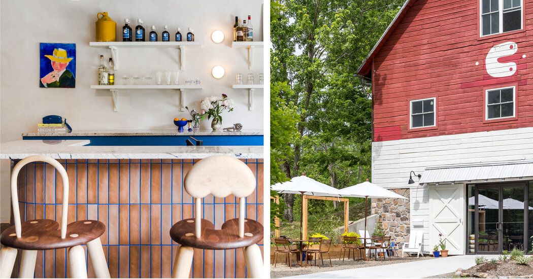 A Tasting Room for Black Currant Liquor in Upstate New York