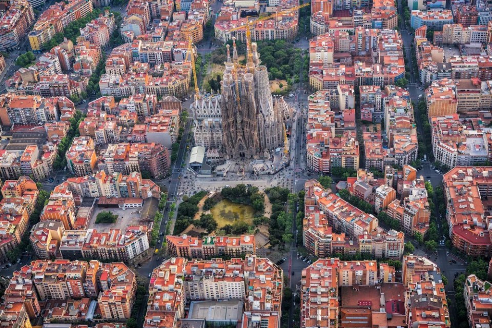 Sagrada Familia Basilica, Barcelona, Spain