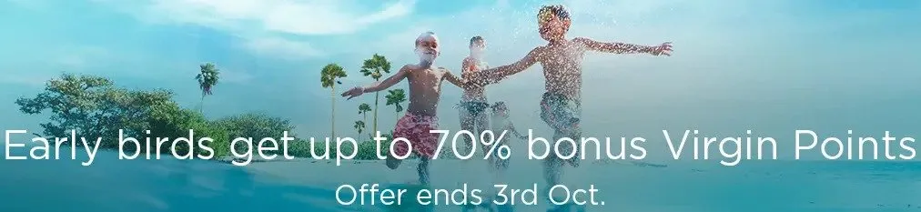 Buy Virgin Atlantic Flying Club Points with a 70% Bonus