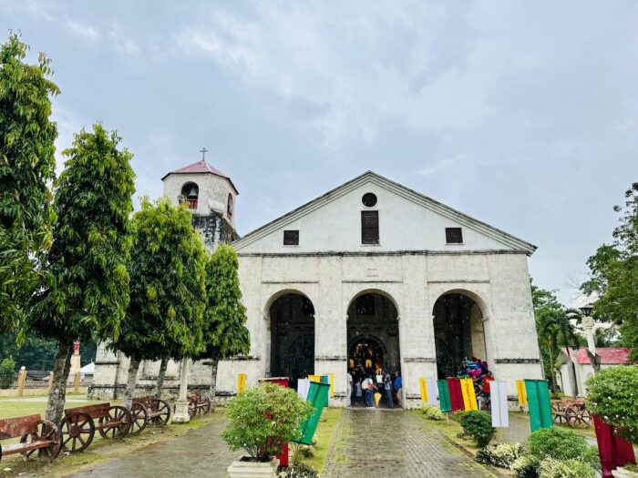 Facade of the Church in Cortes Bohol