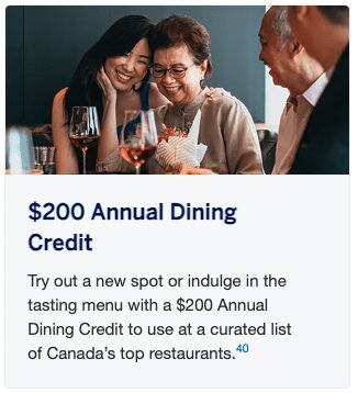 How Does the American Express Platinum Card $200 Annual Dining Credit Work?