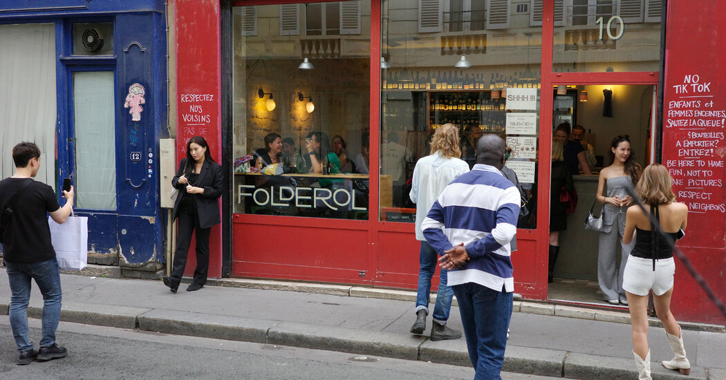 Paris Wine and Ice Cream Bar Folderol Takes Back Control After TikTok Fame
