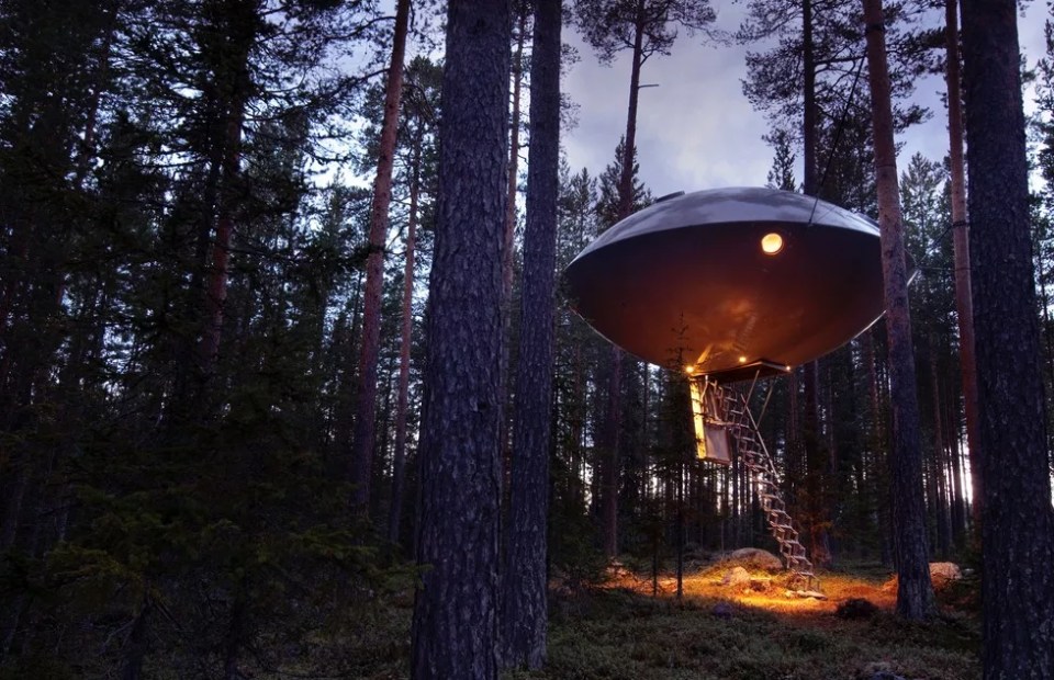 The UFO hotel