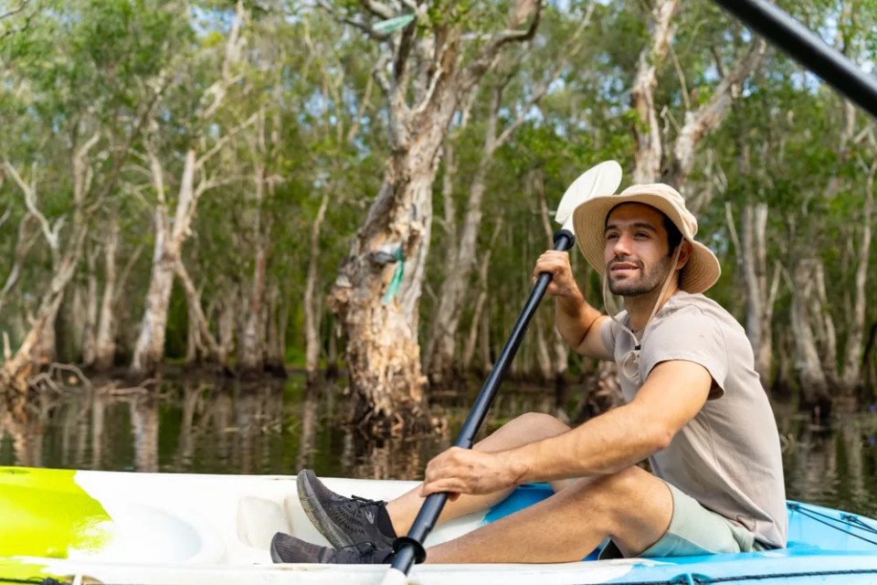 Ecotourism kayaking