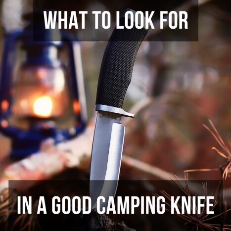 What To Look For in a Good Camping Knife