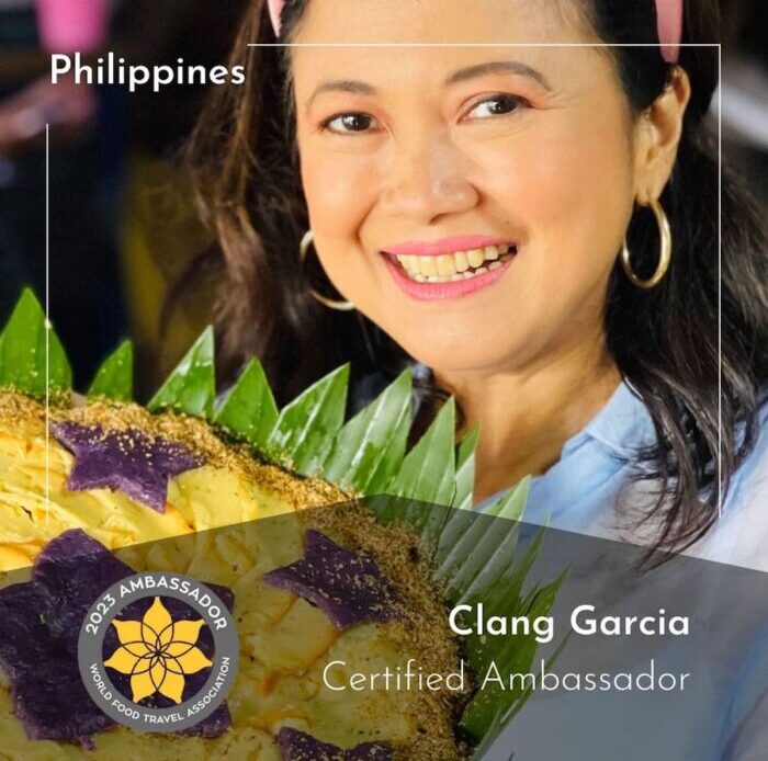 Clang Garcia - Philippine Ambassador - World Food Travel Association