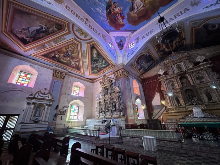 One of the Retablos of the Church of Baclayon