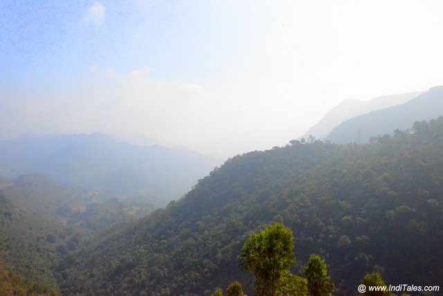 Landscape view of the Ananthagiri Hills enroute Araku Valley