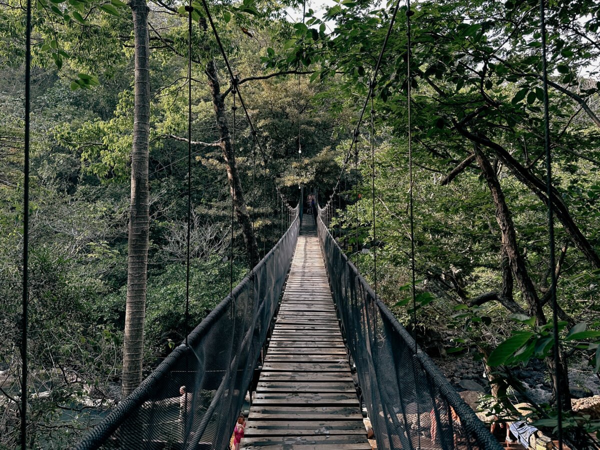 Bridge in Rincon de la Vieja, Costa Rica