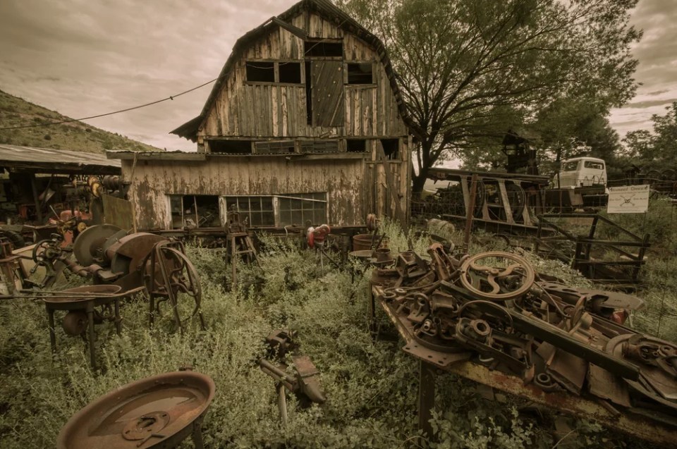 Jerome Arizona Ghost Town western house