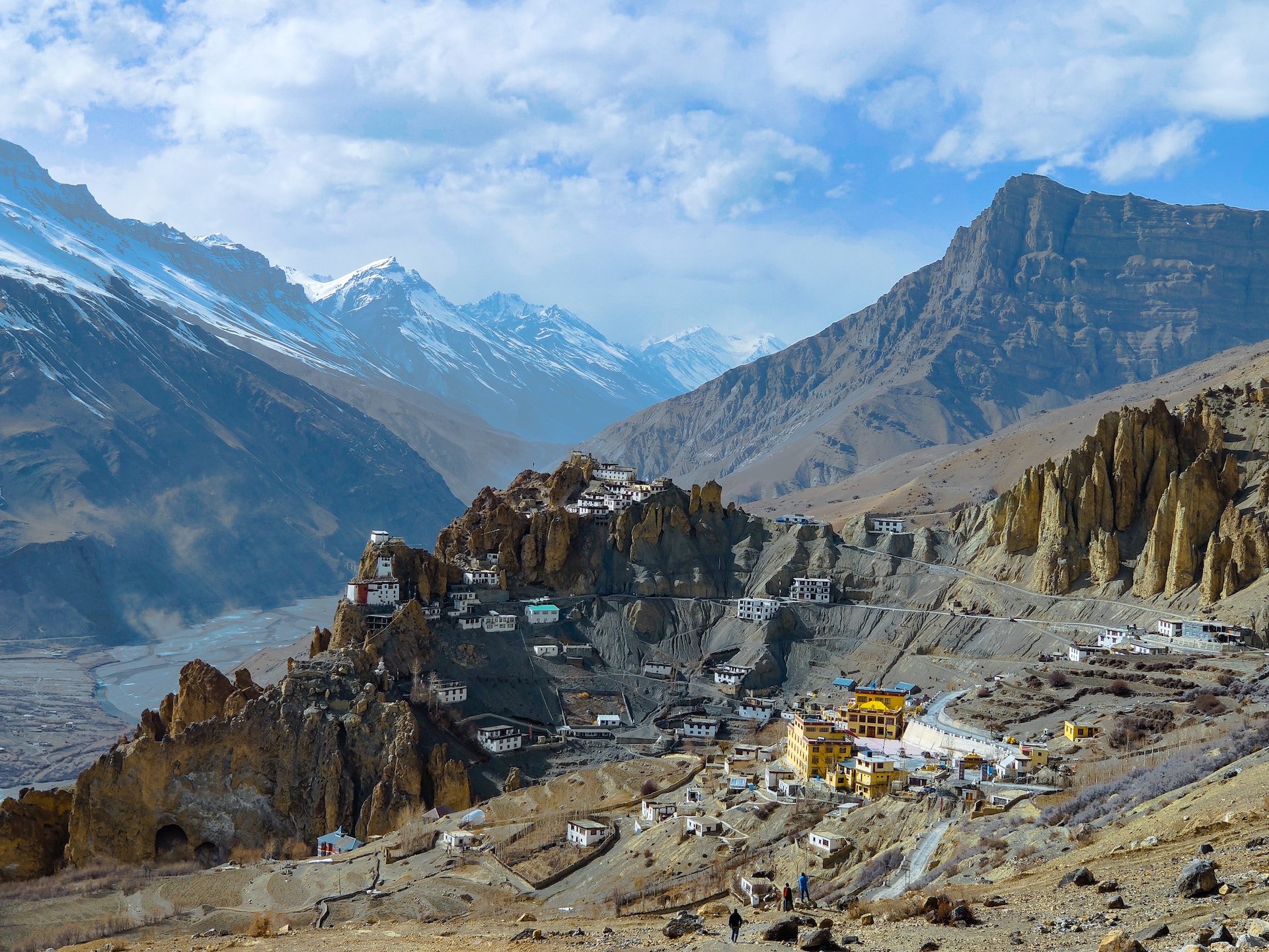 View of the Spiti Valley, one of the best remote travel destinations in India (photo: Anmol Arora)