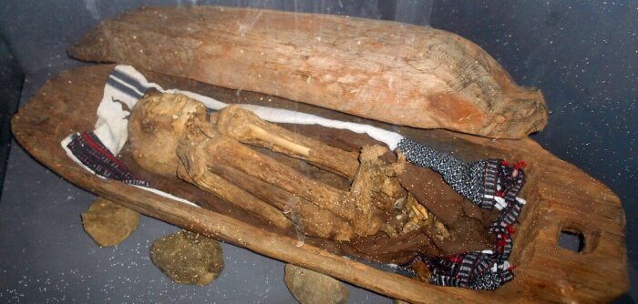 Mummy from Museum in Kabayan Benguet photo via Wikimedia cc