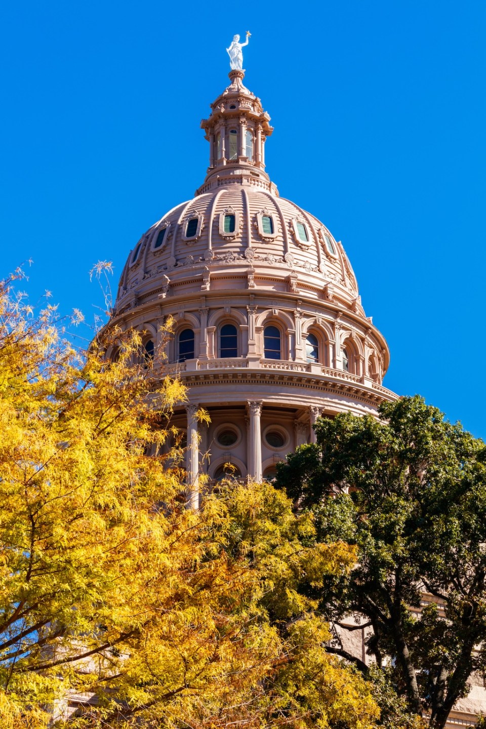 Beautiful Texas State Capitol building located in Austin.