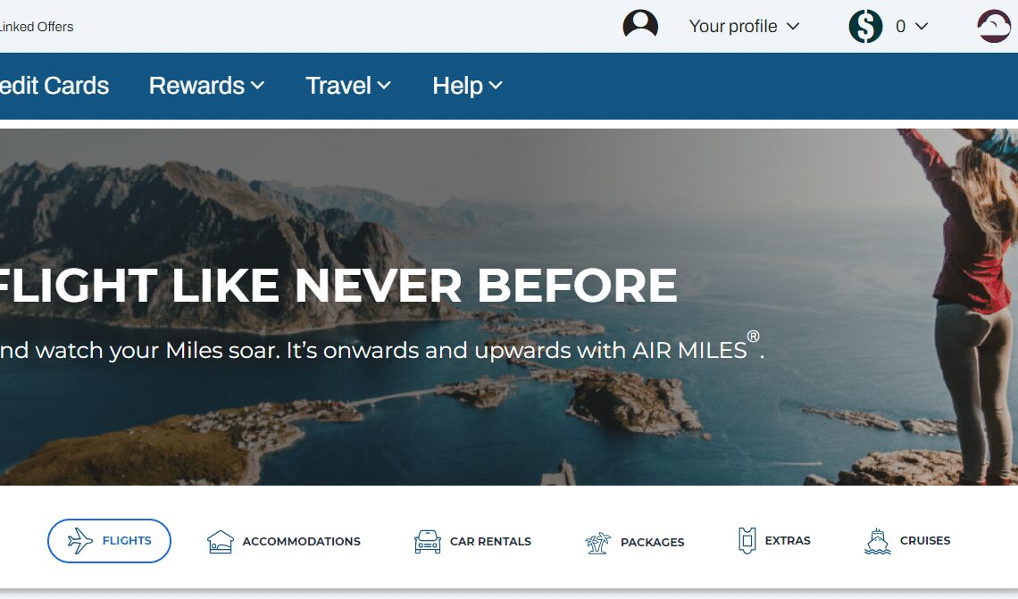 Air Miles Launches New Travel Portal