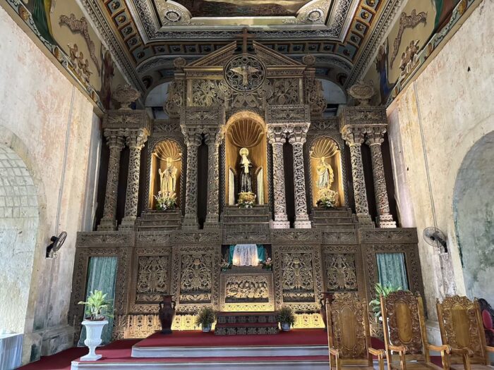 Main Altar of Alburquerque Bohol Church