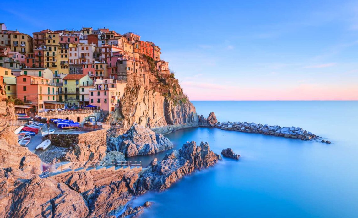 Cinque Terre Rocky Cliffs