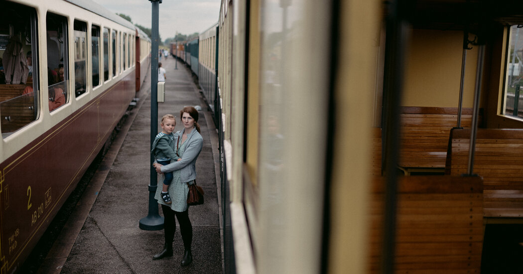 In Northern France, Riding the Rails Into the Past