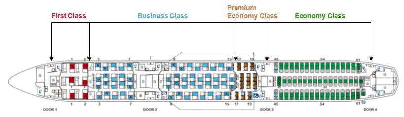 Japan Airlines Unveils New A350-1000 Cabins