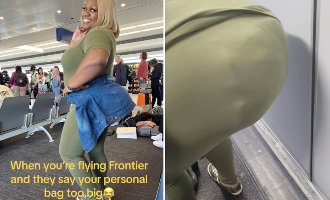 Passenger avoids paying airline’s excess baggage fee with DIY ‘Brazilian butt lift’