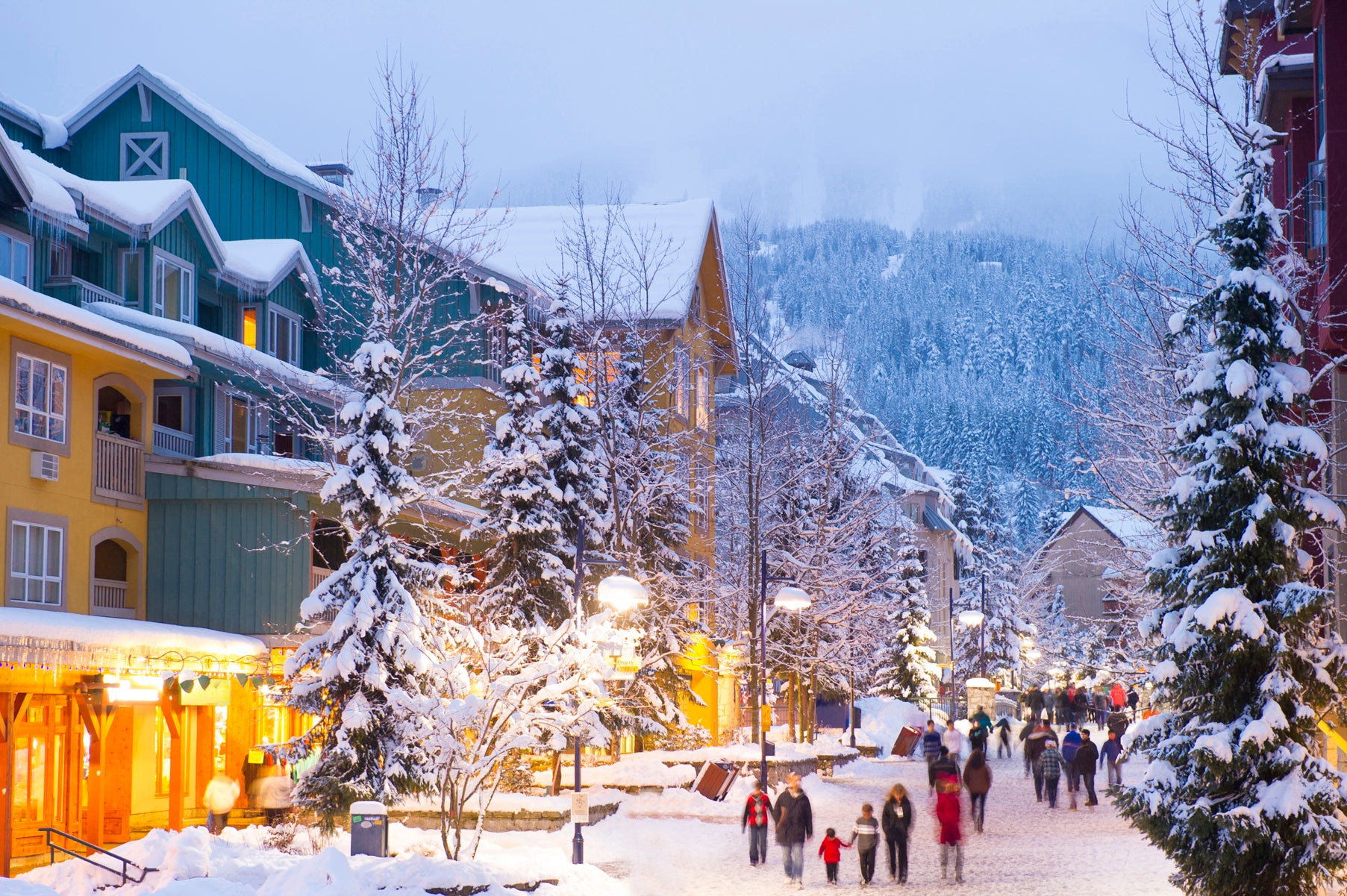 <p>Whistler is Canada’s best-known resort </p>