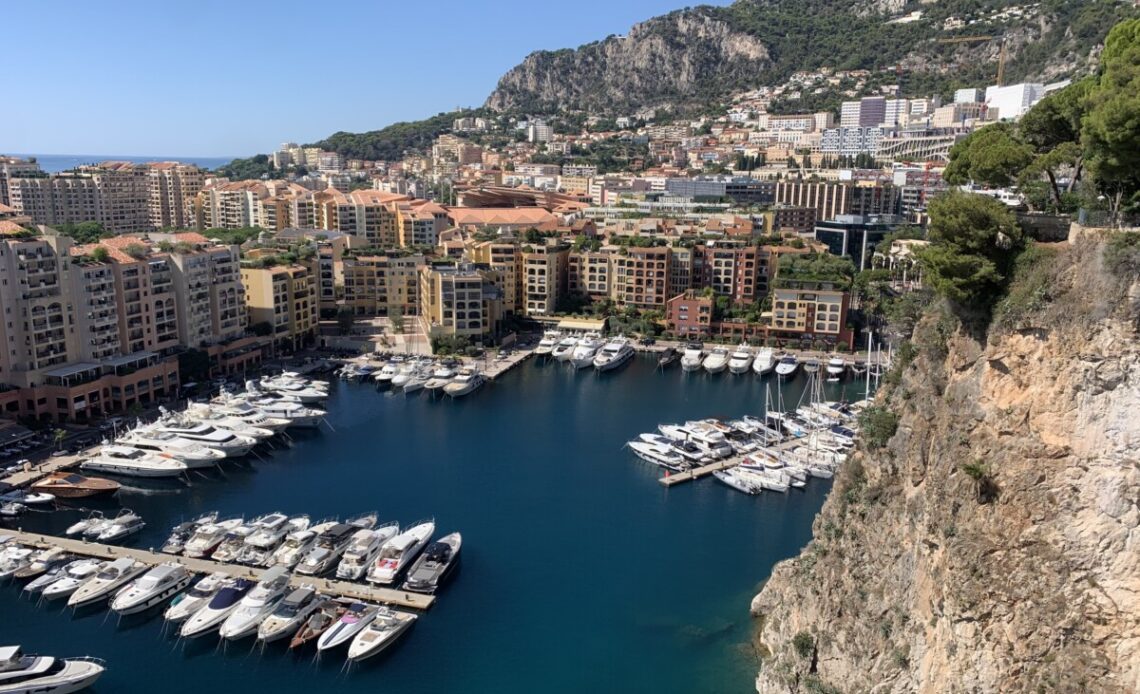 Fontvieille Port in Monaco