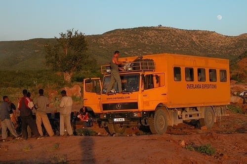 Overland safaris in Africa