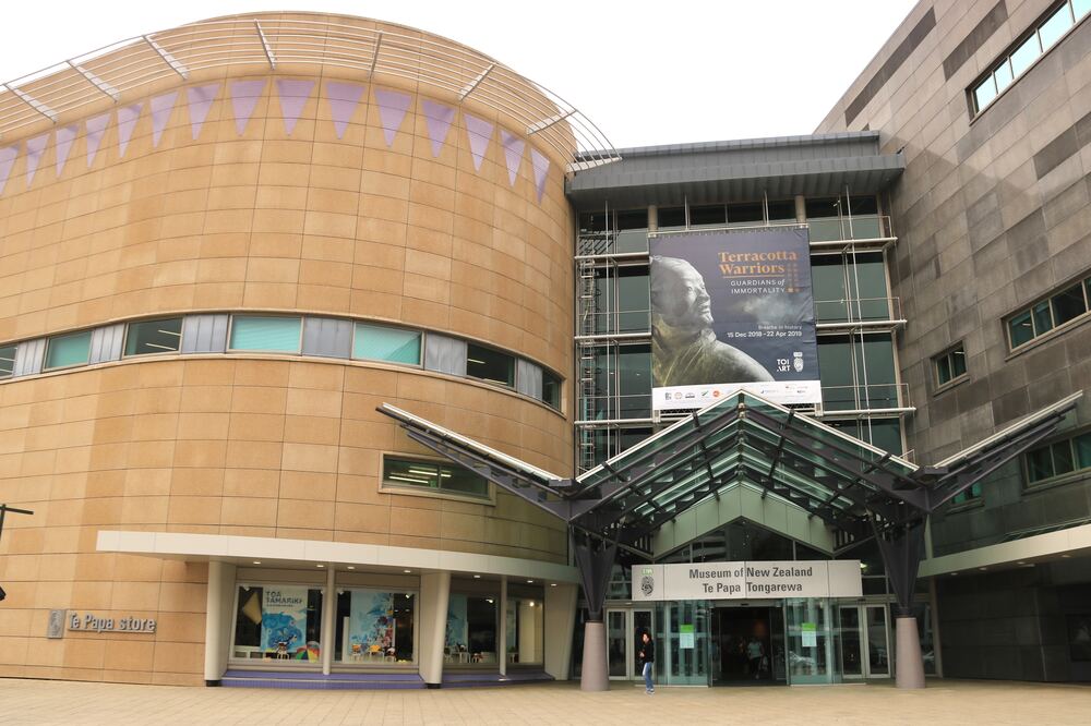 EXTERIOR OF Museum of New Zealand Te Papa Tongarewa