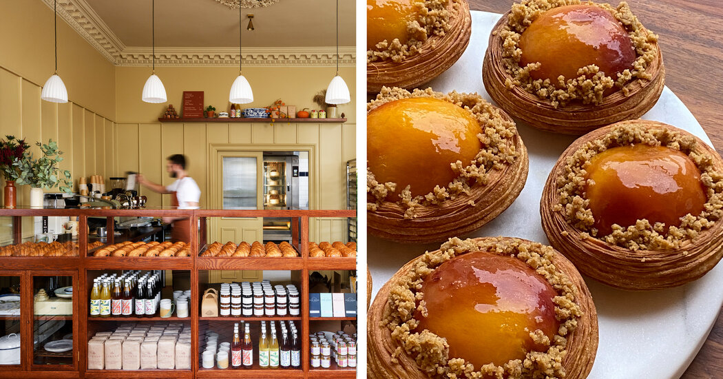 A Scottish Bakery With Crème Brûlée Danishes