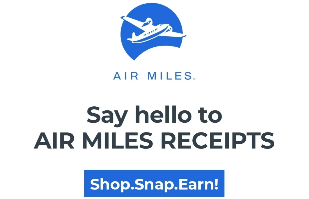 AIR MILES Receipts Rolls Out Across Canada
