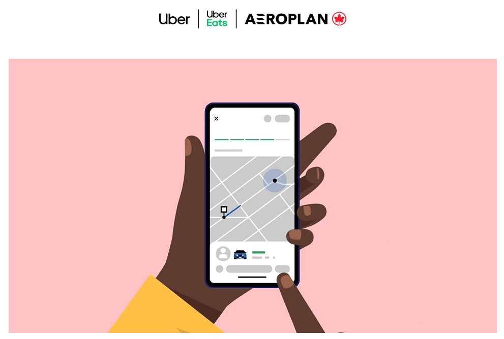 Aeroplan and Uber's Partnership: Earn Points on Rides and Deliveries