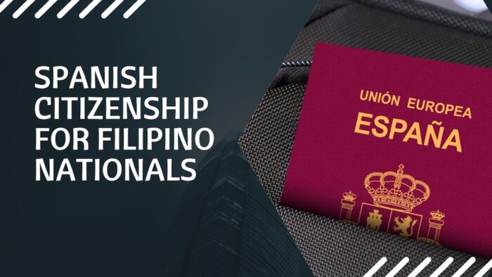 Filipinos Eligible for Spanish Citizenship in Two Years
