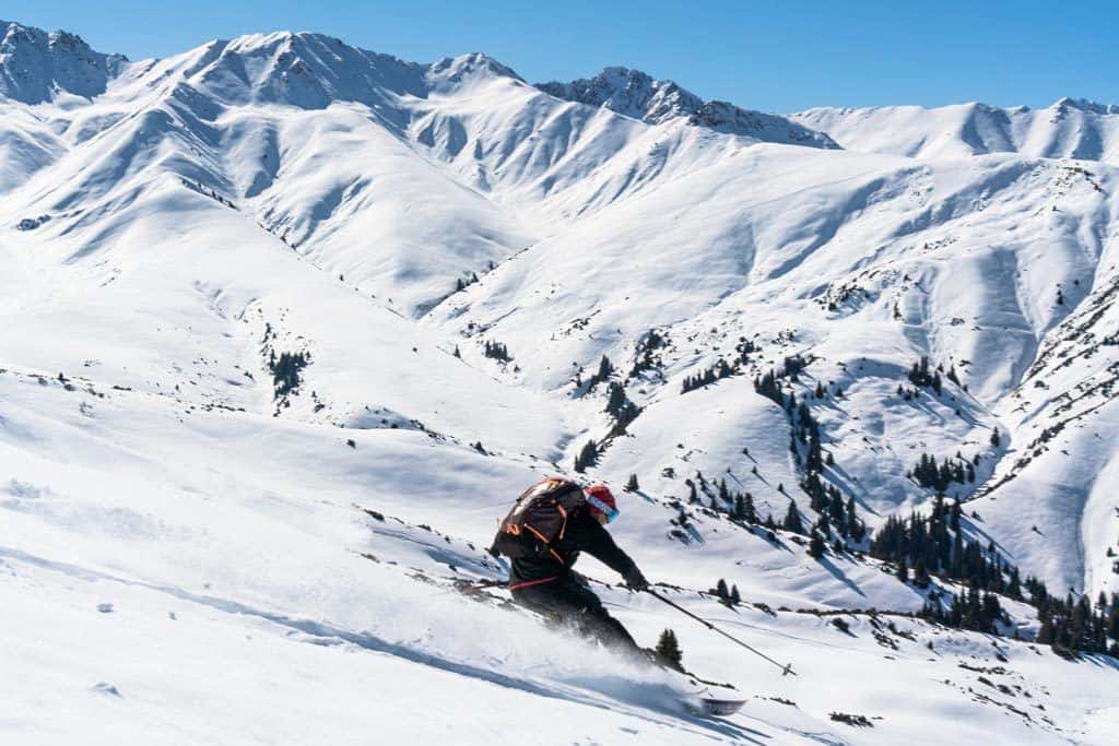 Skiing In Kyrgyzstan