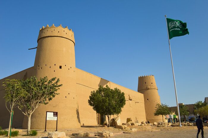 Masmak Fortress by Francisco Anzola via Wikimedia cc