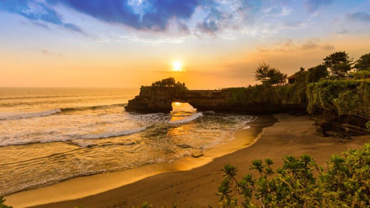 Tanah Lot Temple Beach