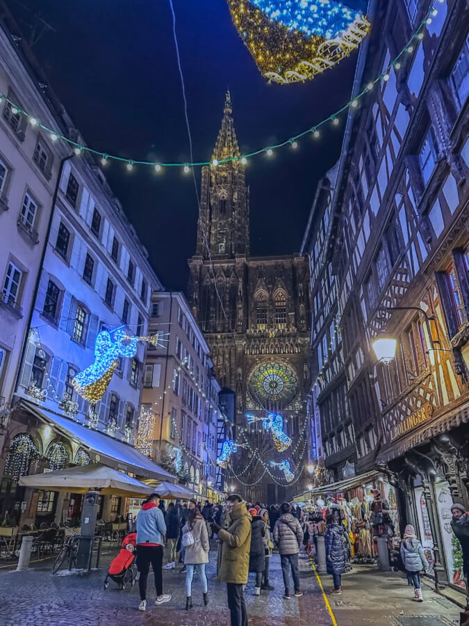 Strasbourg Christmas Market and Christmas Lights in Alsace Region