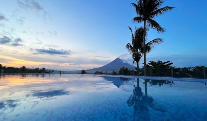 Mayon Volcano view from The Oriental Legazpi